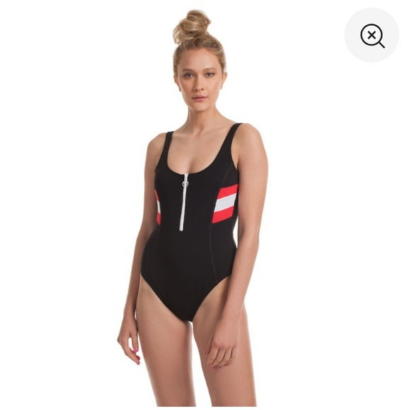 Trina Turk Other - Trina Turk Front Zip One Piece Swimsuit Size 4